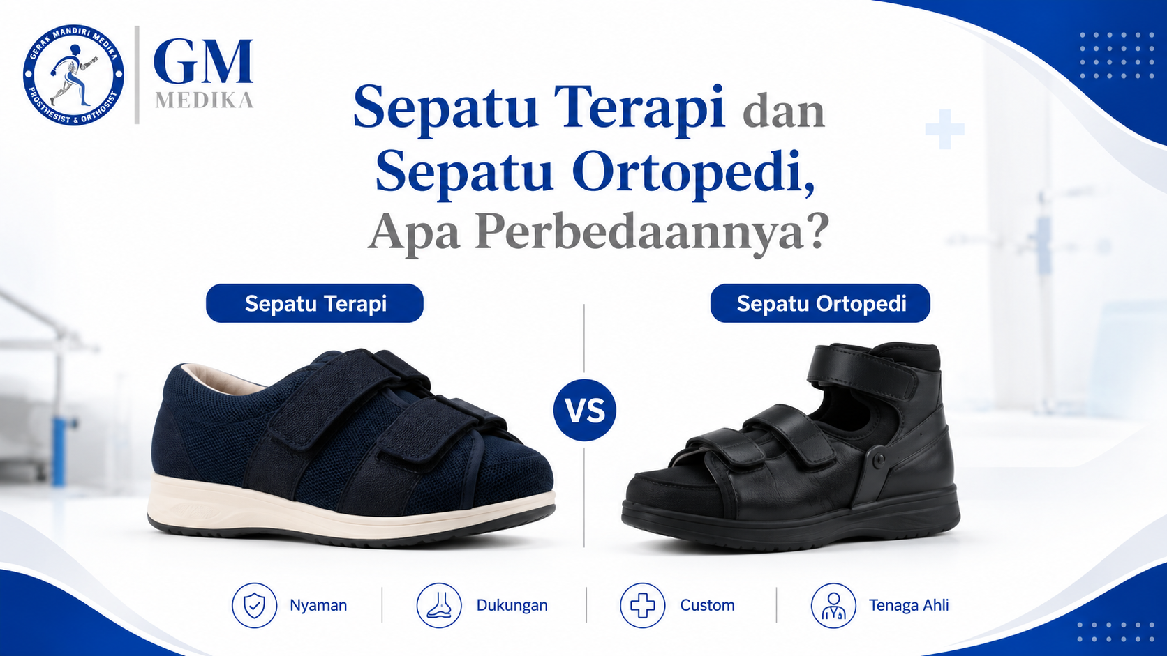 Sepatu Terapi dan Sepatu Ortopedi, Apa Perbedaannya?
