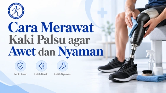 cara merawat kaki palsu